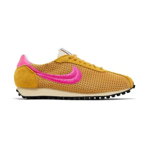 Stussy × Nike LD-1000 Sanded Gold and Laser Fuchsia FQ5369-700 Men's US 10 NEW - Picture 6 of 8